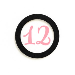 Wood Circle Marker, Milestone Blanket Marker, Month Marker, Baby Shower Gift, Photo Prop, Keepsake