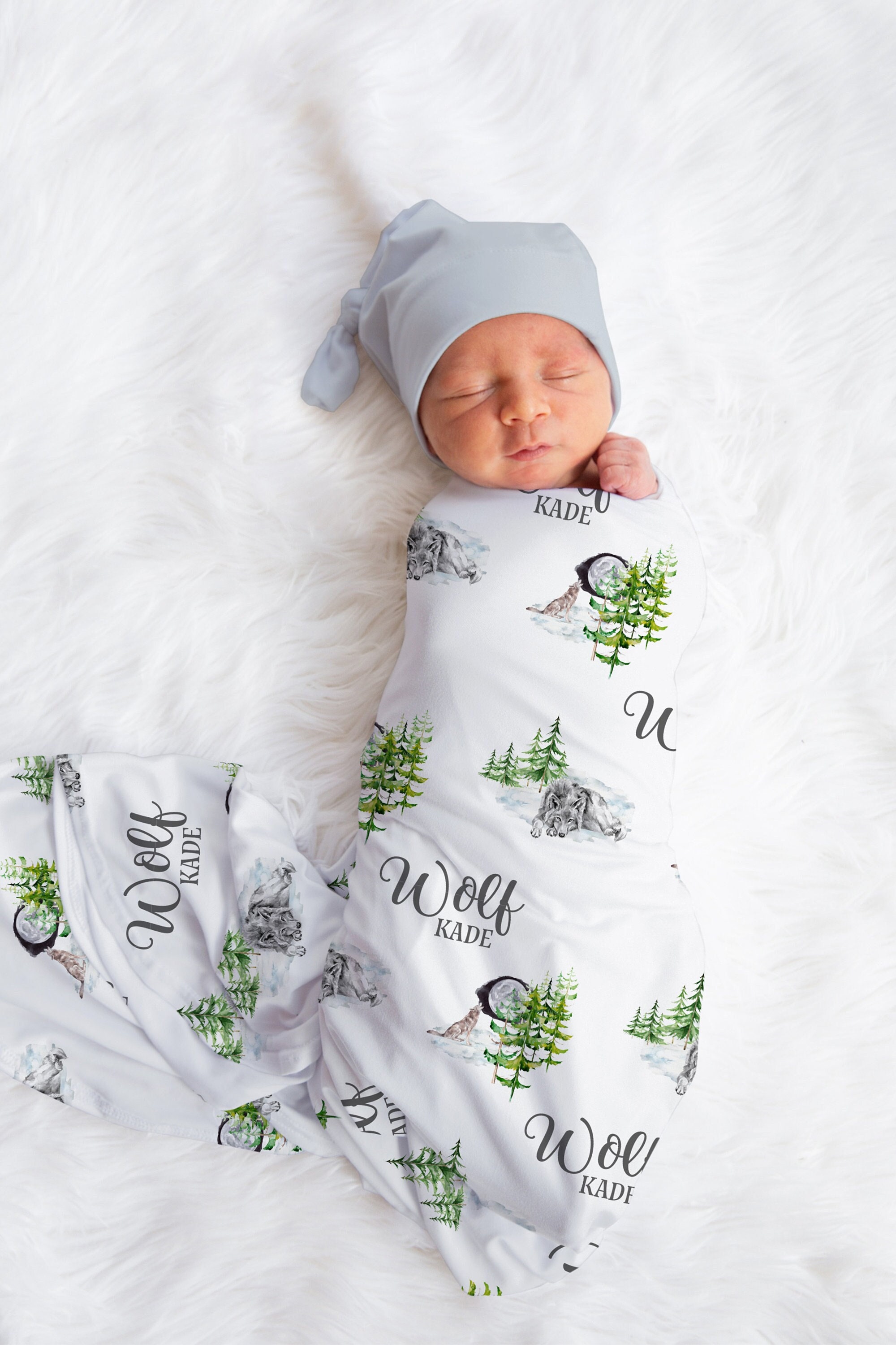 personalized swaddle