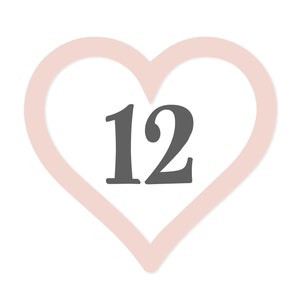 Wood Heart Marker, Milestone Blanket Marker, Month Marker, Baby Shower Gift, Photo Prop, Keepsake