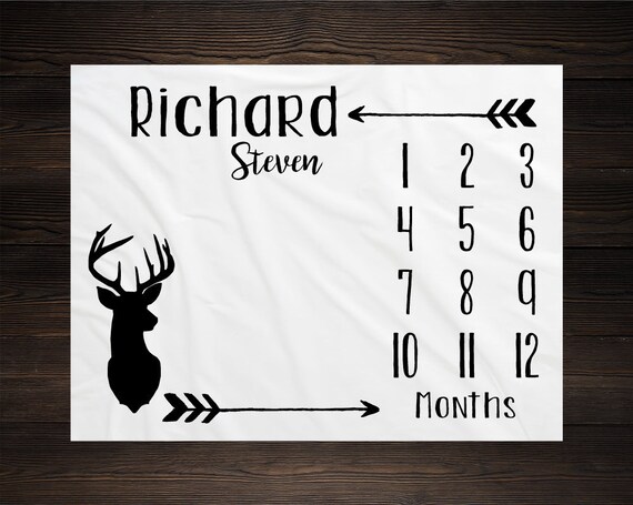 Fleece deer blanket hotsell