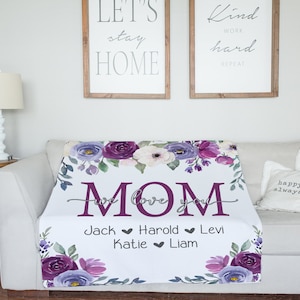 Mothers Day Gift Personalized , Grandparents Mothers Day Gift From Grandkids, Mom Present, Grandma Gift For Christmas