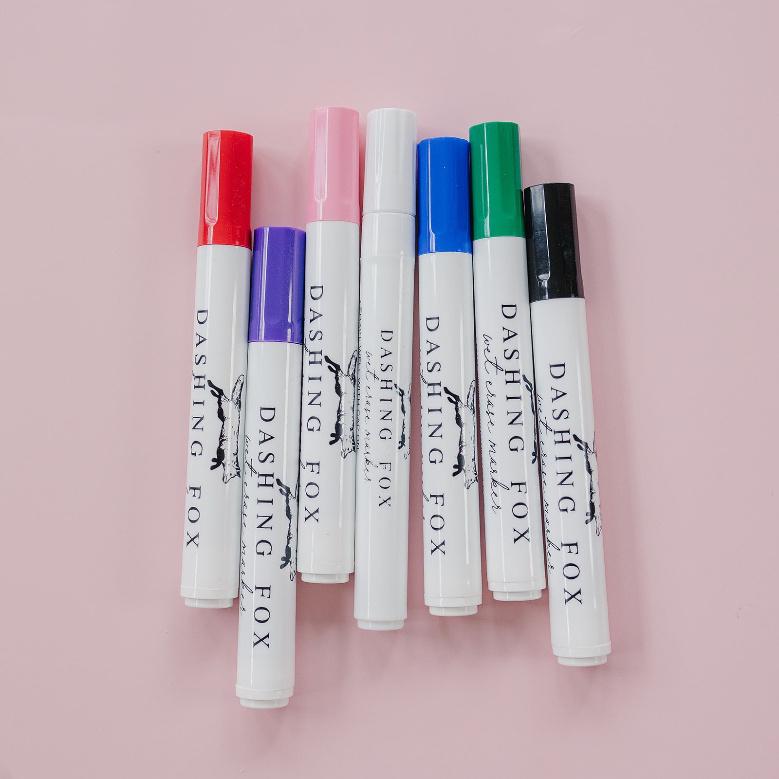 Kassa White Liquid Chalk Markers Wet Erase Chalkboard Pens for