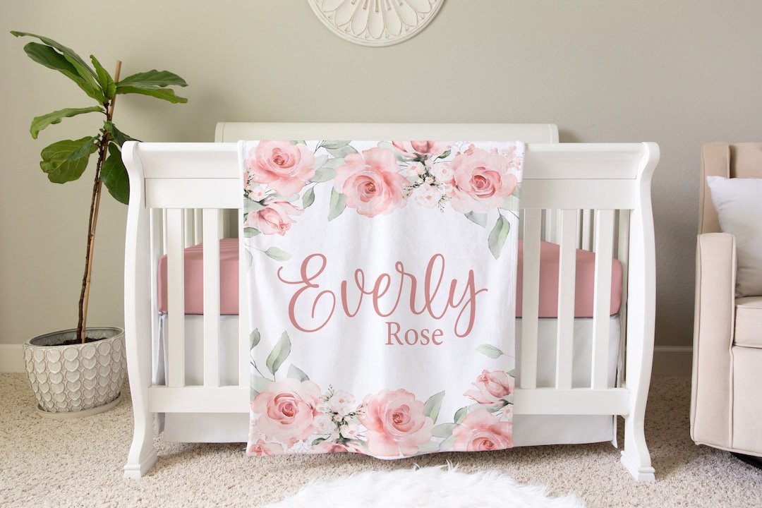Romantic Roses Blanket by Lyda Baby