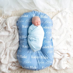 Personalized Baby Name Swaddle Blanket, Personalized Baby Gift, Custom Coming Home, Gender Neutral Hospital Blanket, Baby Shower Gift, JS18