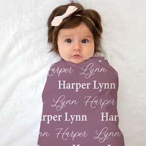 Couverture nominative personnalisée pour bébé, cadeau personnalisé pour bébé, retour à la maison personnalisé, couverture d'hôpital sans distinction de sexe, cadeau de baby shower, JS04