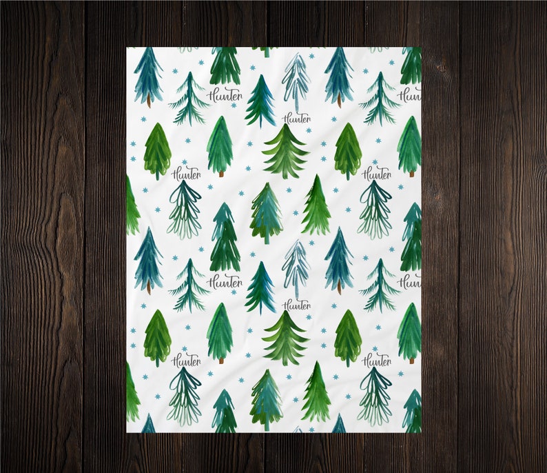 Christmas Swaddle Blanket Baby First Christmas Baby Etsy