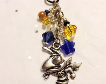 Georgia Tech mobiele telefoon charme, stofplug charme