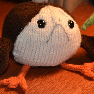 Knitted Star Wars Toys, Porg