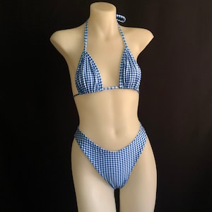 Pink Gingham Bikini 