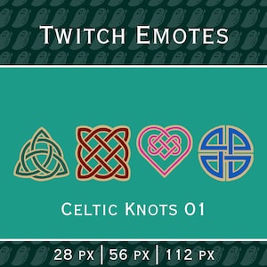 Twitch Celtic Knot Emote Bundle [01]