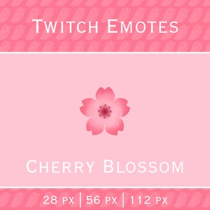 Twitch Emotes Cherry Blossoms 02