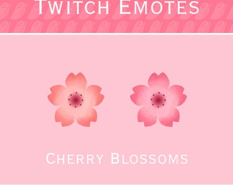 Twitch-emotes Kersenbloesem x2