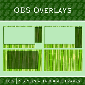 Bamboo OBS Overlays