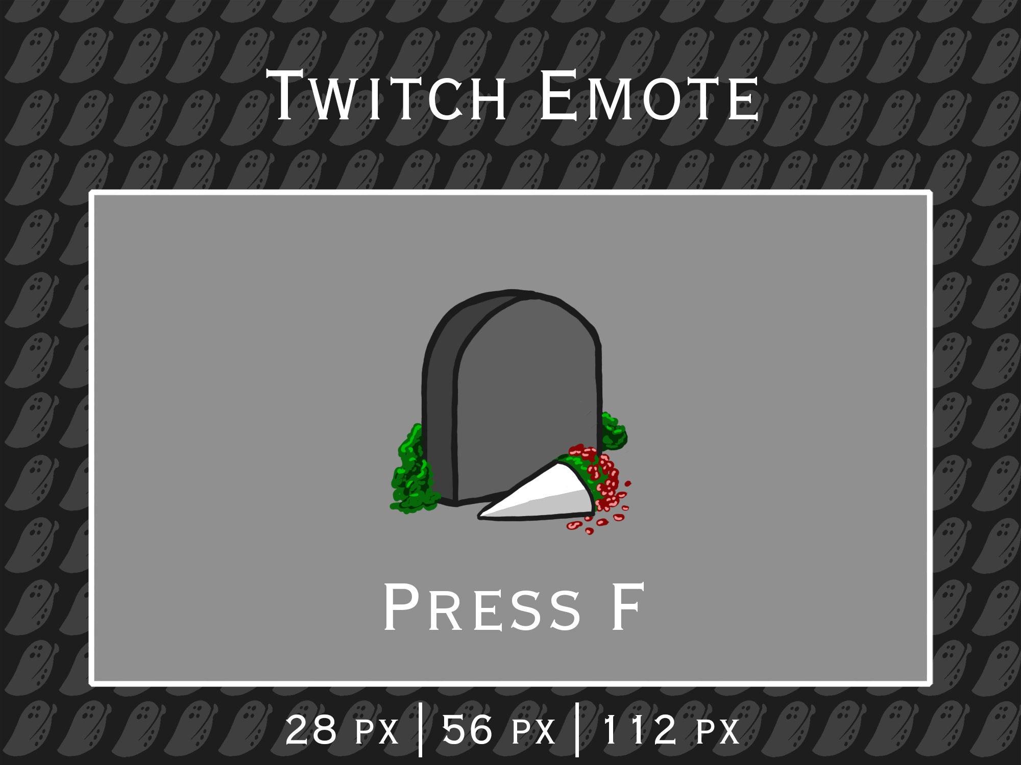 Press F to Pay Respects Twitch Emote 