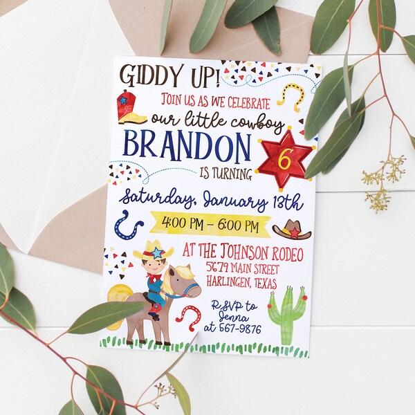 Giddy up Cowboy Etsy