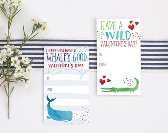 Instant Download: Printable Valentine's Day Cards Invitation