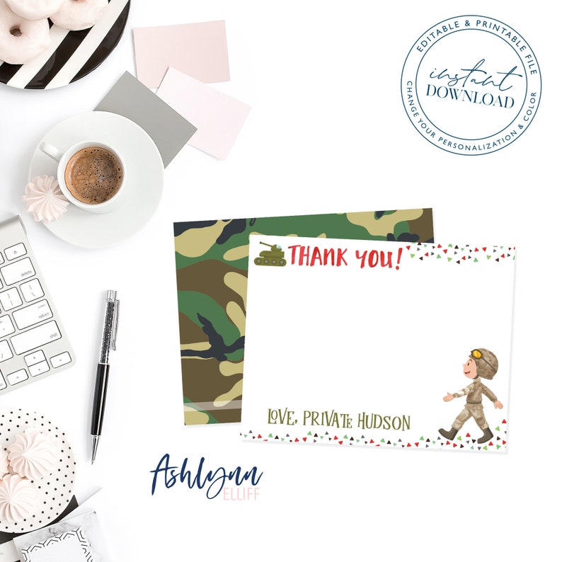 edit-yourself-army-camo-thank-you-cards-instant-download-etsy