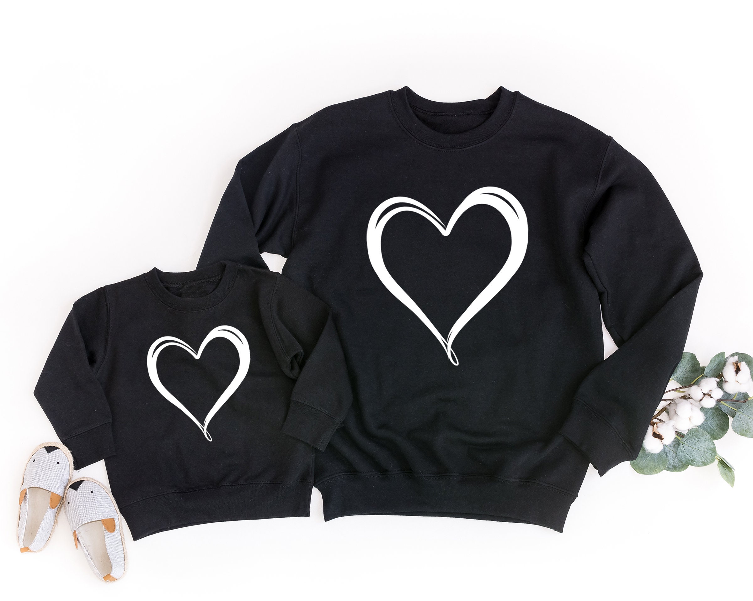 tee Mommy and Son Always Heart to Heart Family Matching Women Sweatshirt tee Mommy and Son Always Heart to Heart Family Matching Women Sweatshirt