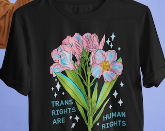 trans-Shirt: Trans Rechte sind Menschenrecht, transgender