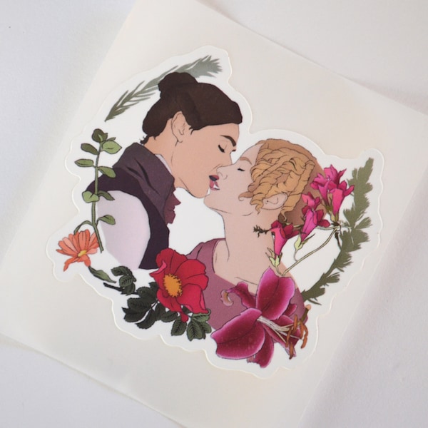 Anne Lister and Ann Walker: Anne Lister Sticker, lgbtq sticker