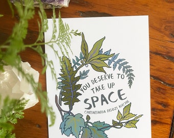 ★ORIGINALアート YOU DESERVE LOVE You Deserve A Lover Poem by Frida Kahlo Poster Print