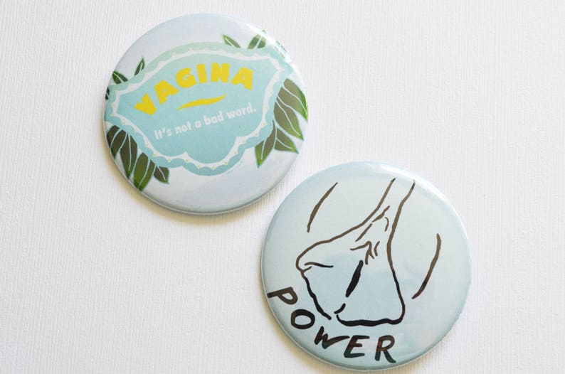 Pussy Power Vagina Its Not A Bad Word Large 225 Etsy
