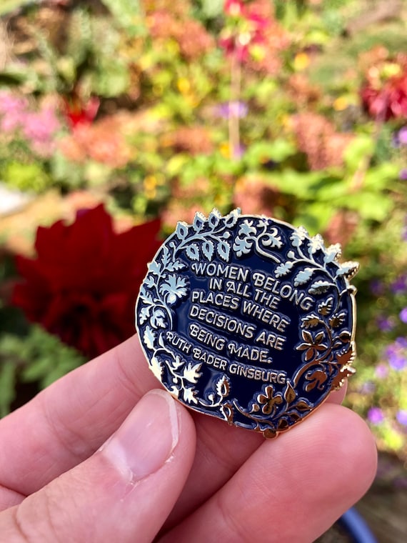 Holibanna Feminism Brooch Pin Empower Women Letters