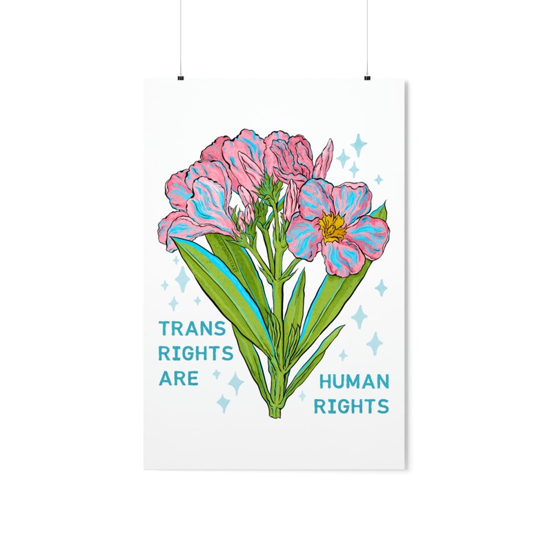Queer Art: Trans Rights Are Human Rights, genderfluid image 6
