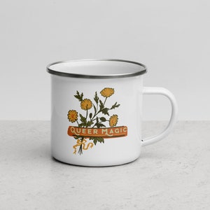 Queer Magic: Enamel Mug, Queer Pride image 6