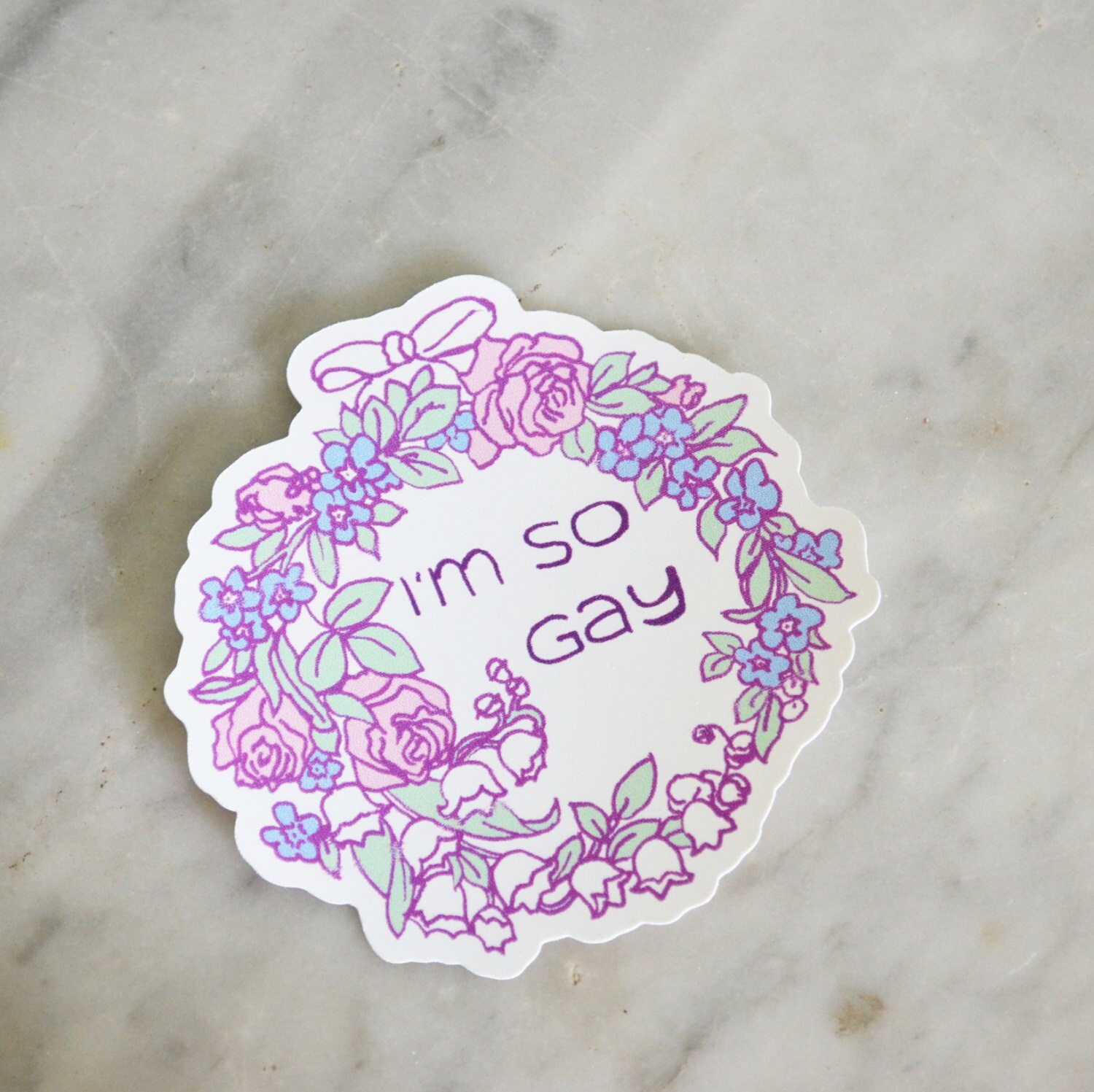 I'm So Gay Gay Stickers SALE sticker lgbtq pride Etsy