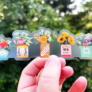 Feminist Sticker: Vintage Tins for Justice, Keep Showing Up, Cultivate Courage, You Are Who You Have Been Waiting For
