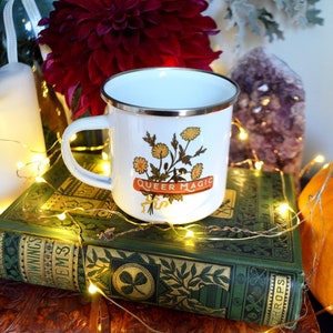 Queer Magic: Enamel Mug, Queer Pride image 4