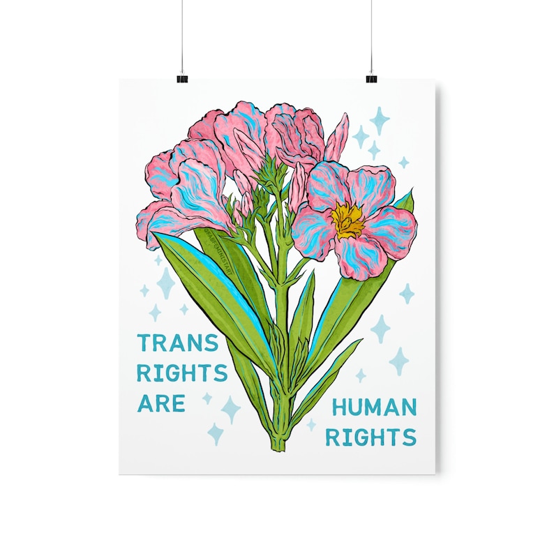 Queer Art: Trans Rights Are Human Rights, genderfluid image 4