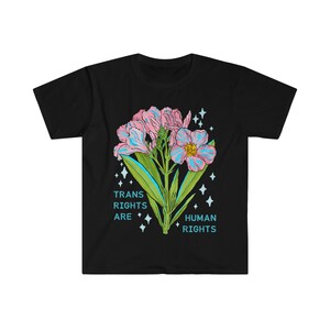 Camiseta trans: Los derechos trans son derechos humanos, transgénero imagen 6