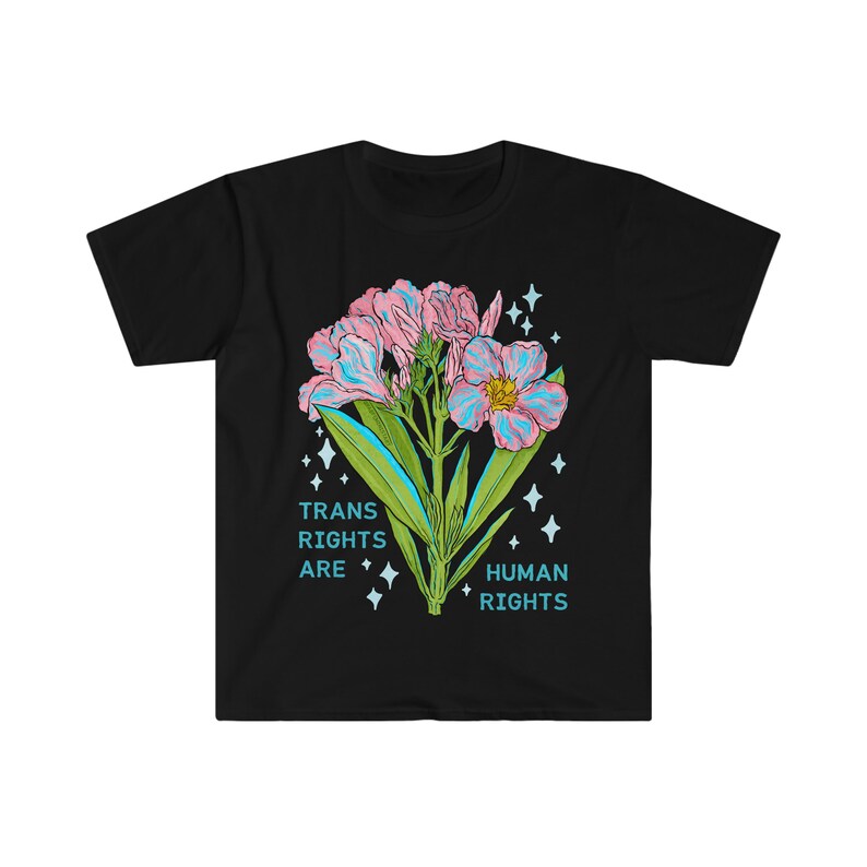 Camiseta trans: Los derechos trans son derechos humanos, transgénero imagen 6