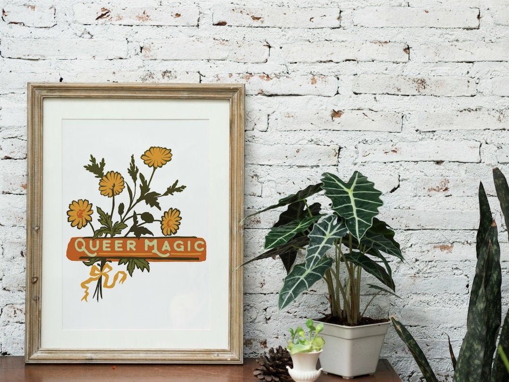 Queer Art: Queer Magic, intersectional feminism, queer pride, lgbtq