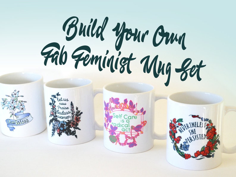 Feminist Mug: When There Are Nine, Ruth Bader Ginsburg, RBG mug, FREE SHIPPING image 8