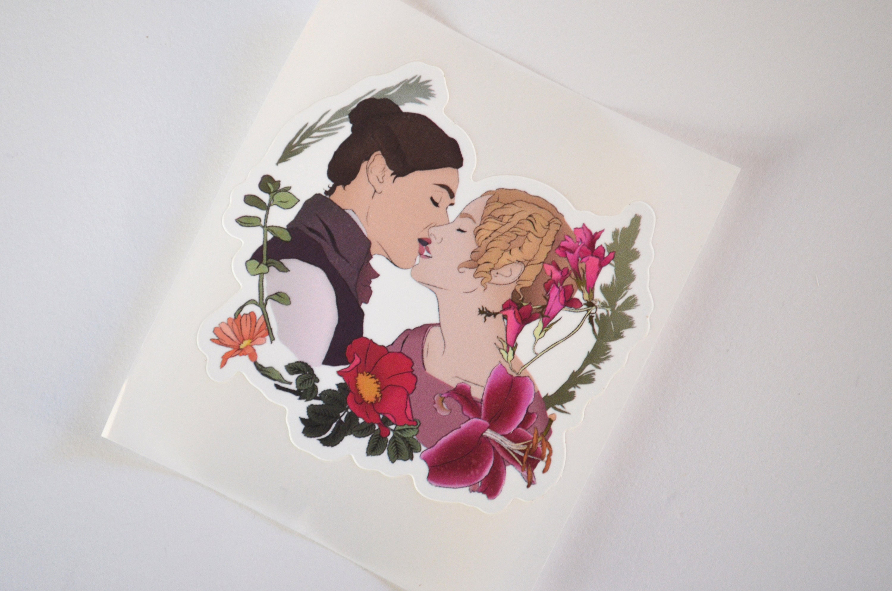 Anne Lister and Ann Walker: Anne Lister Sticker, Lgbtq Sticker - Etsy