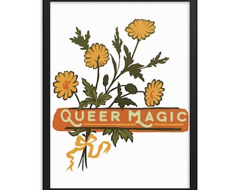 Queer Magic: Framed Print