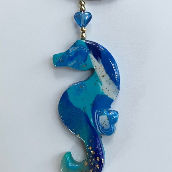 Seahorse Pendant Seahorse Necklace Seahorse Jewelry