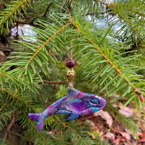 Kerstornament Walvisornament Orkaornament Walvis Kerstboomversiering