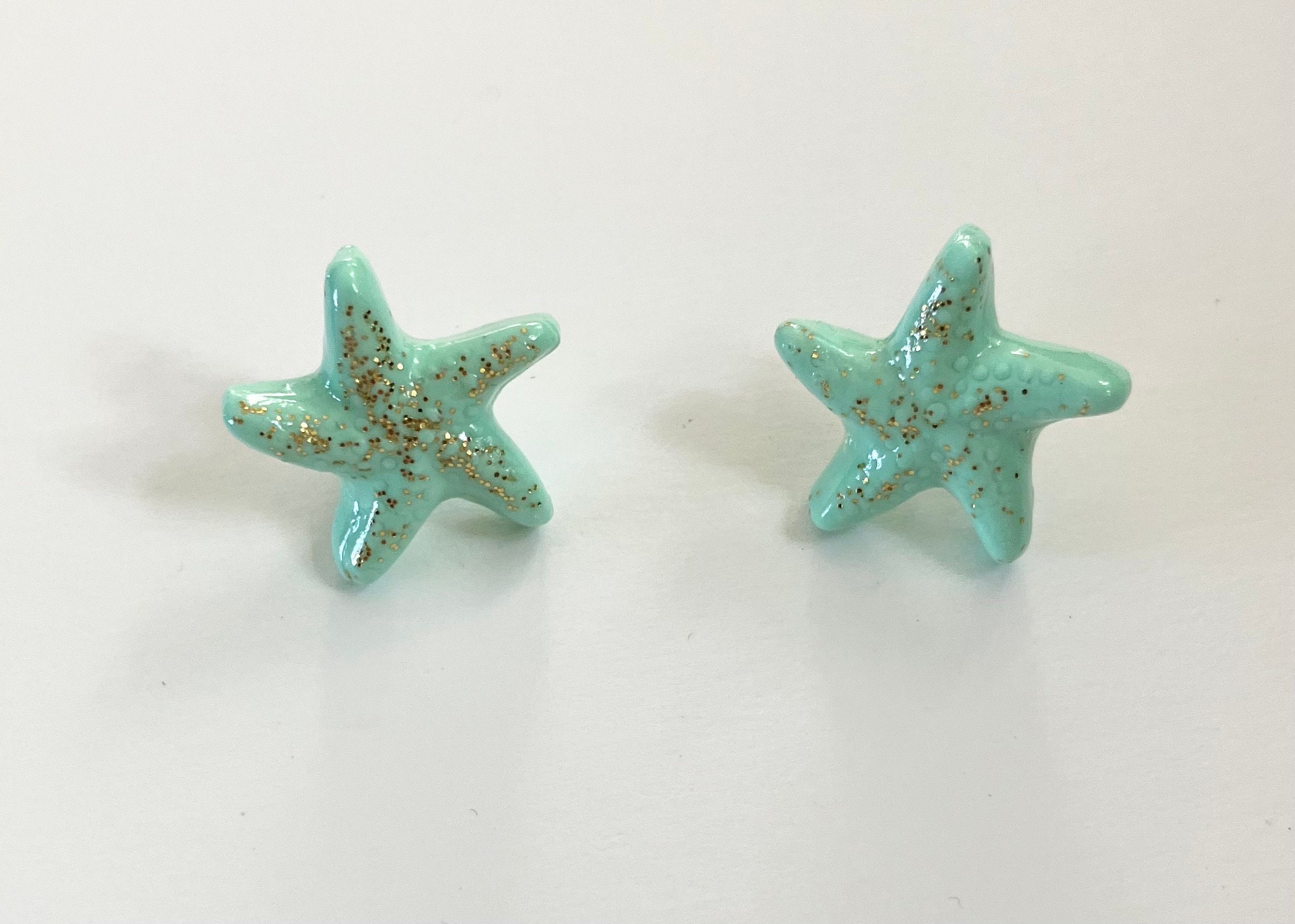Parure Bijoux étoile De Mer Mikovivi – Collier Et Boucles D’oreilles Dorés, Thème Océan, Cadeau Plage Femme