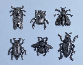 BUGS/INSECTS Flexible Mold - Choose from six styles!