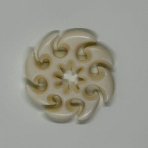 MAORI KORU Wave-Style Fish Hook Flexible Mold - Great for earrings or pendants!