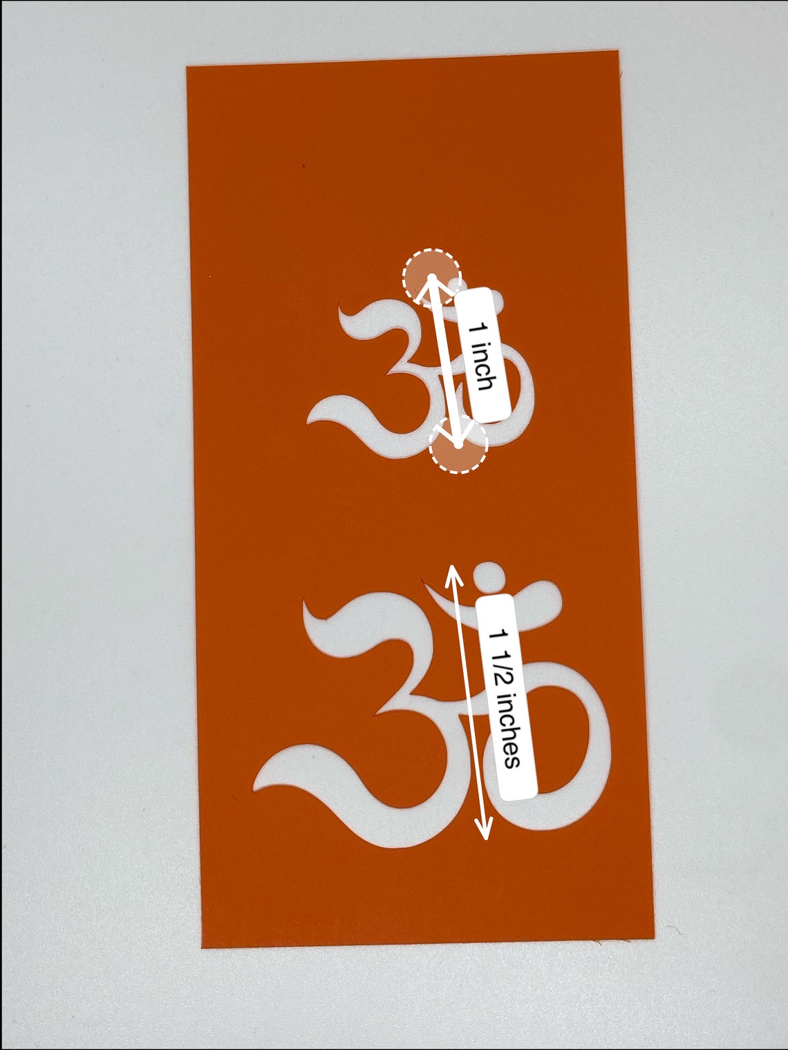 OM SYMBOL Stencil Great for Polymer Clay Fondant Metal - Etsy