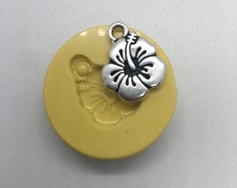 HIBISCUS FLOWER (Mini Charm) Flexible Mold