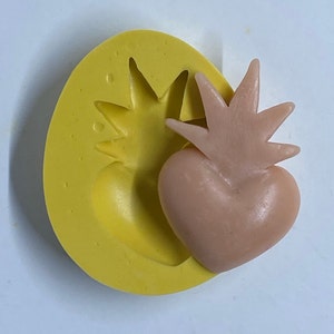 SACRED HEART Charm/Earring/Pendant Flexible Mold