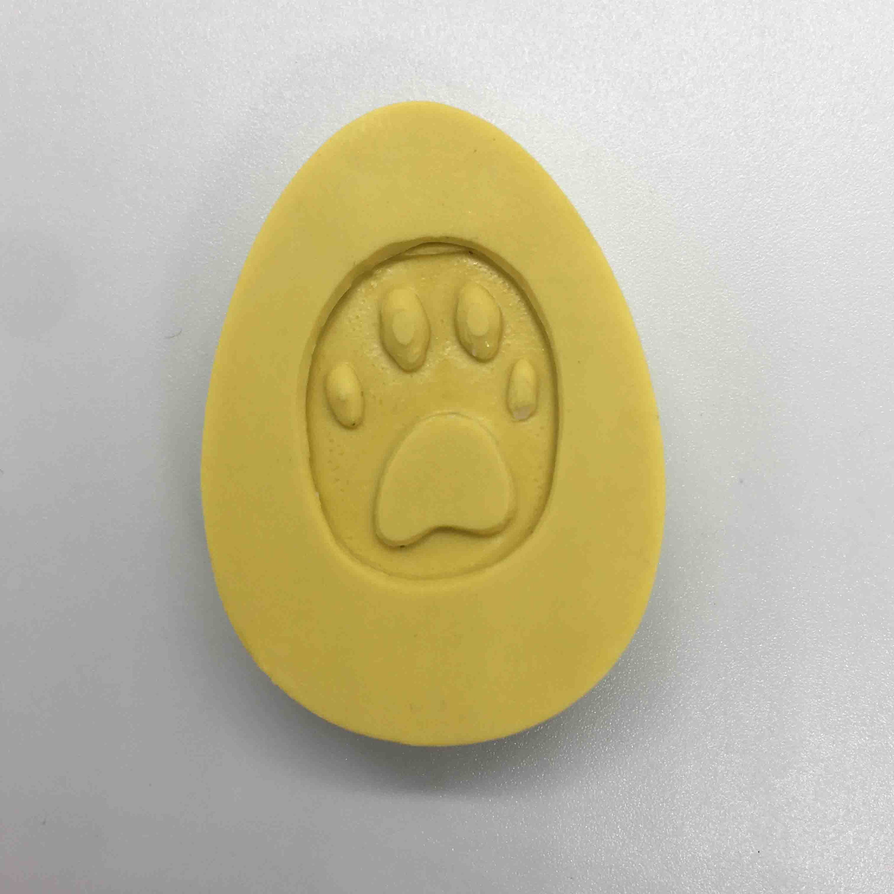 DOG PAW PRINT small Flexible Mold Etsy