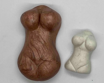FERTILITY GODDESS Bust Flexible Mold - Choose from two sizes!!