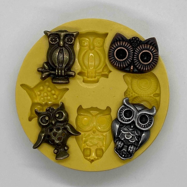 Owl Mold Etsy